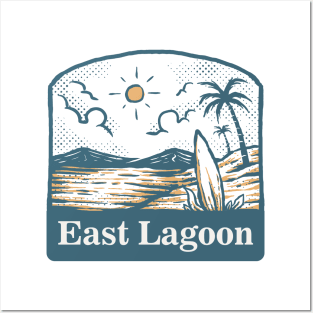 East Lagoon Posters and Art